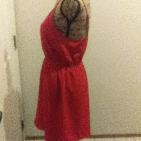 Red Summer Dress - Picture 5 of 5